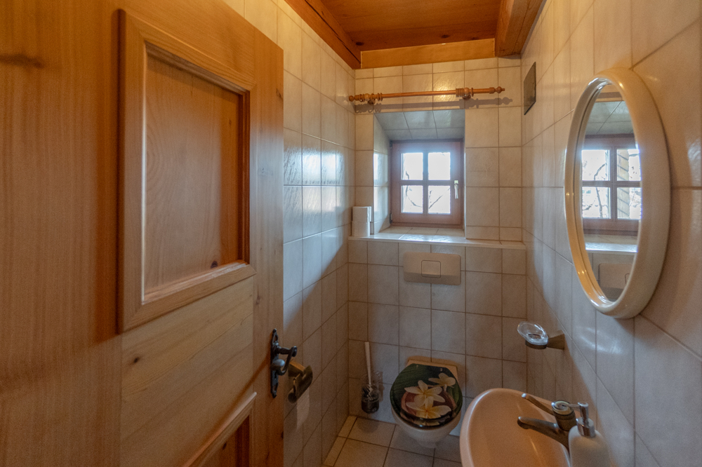 WC im Obergeschoss