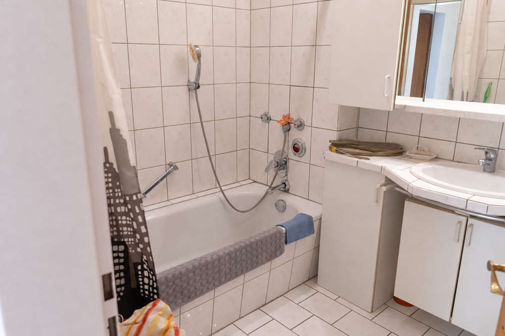Badezimmer mit Wanne