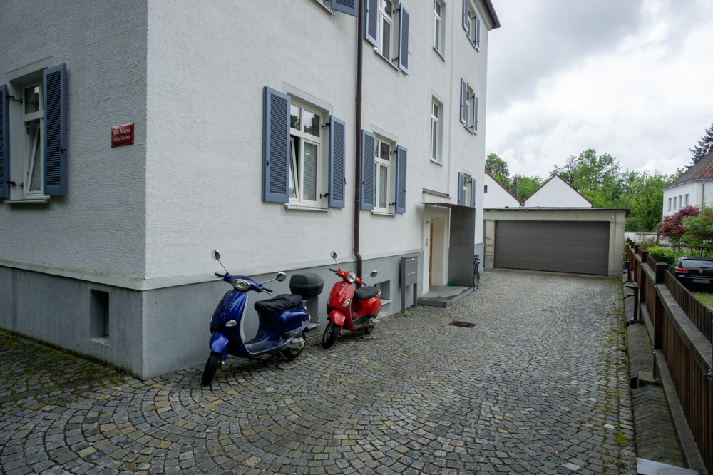 Abstellmöglichkeit für Roller