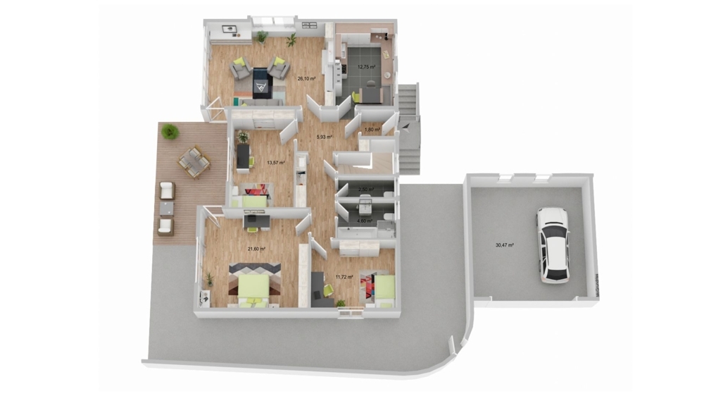 Grundriss EG 
