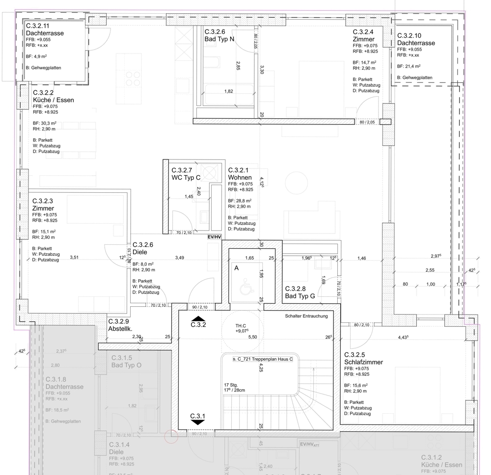 Grundriss Penthouse1