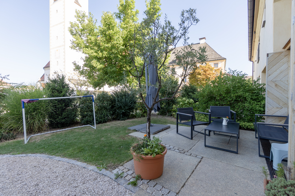 Terrasse und Garten