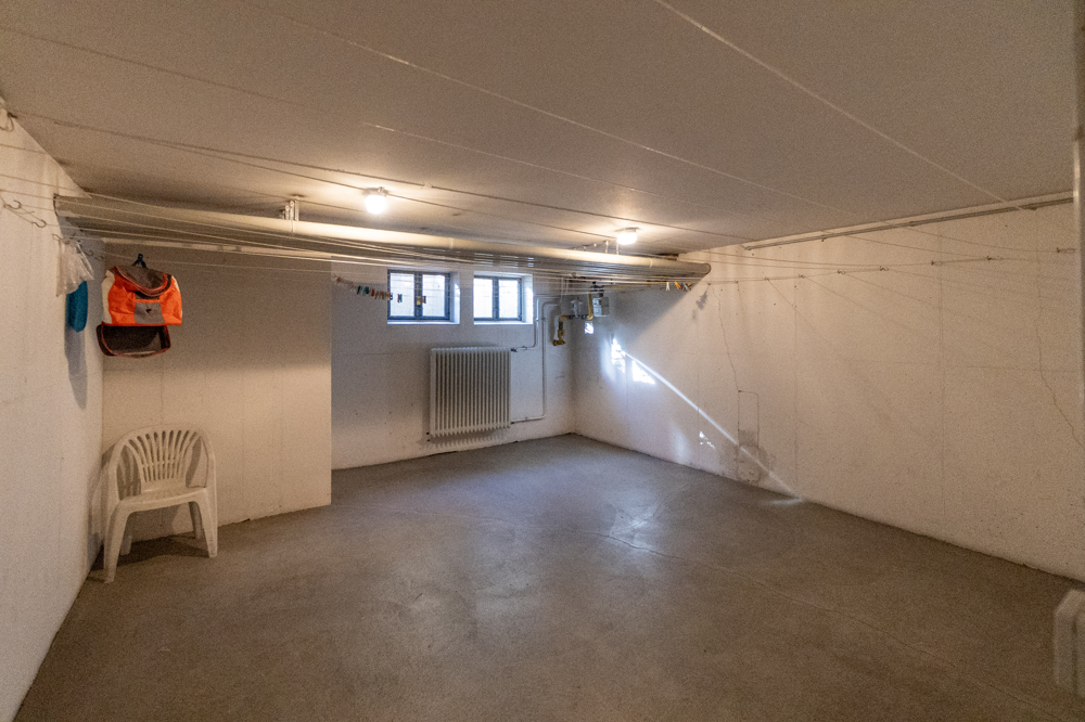 Wäscheraum im Keller