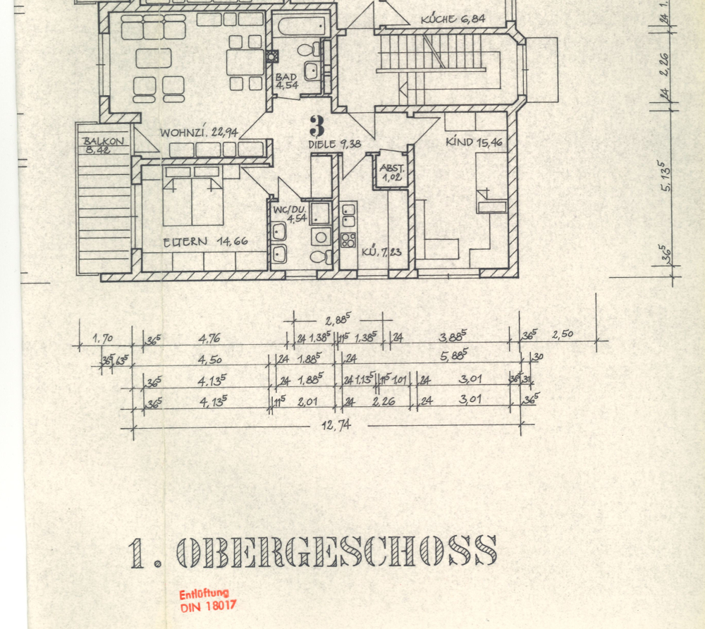Grundriss Wohnung 3