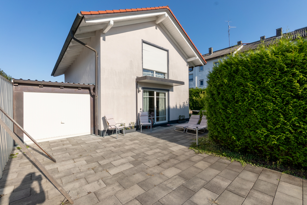 optional Durchfahrt vom Carport