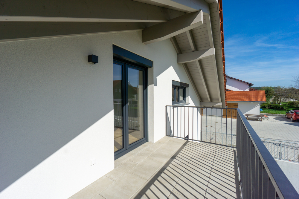 schöner Balkon