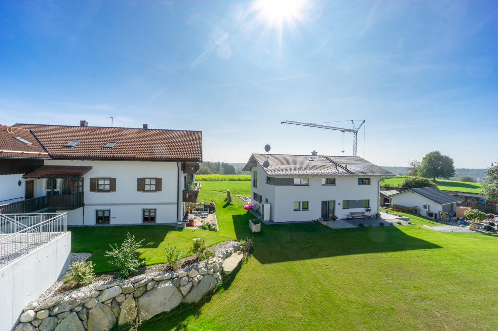 Ausblick vom Balkon
