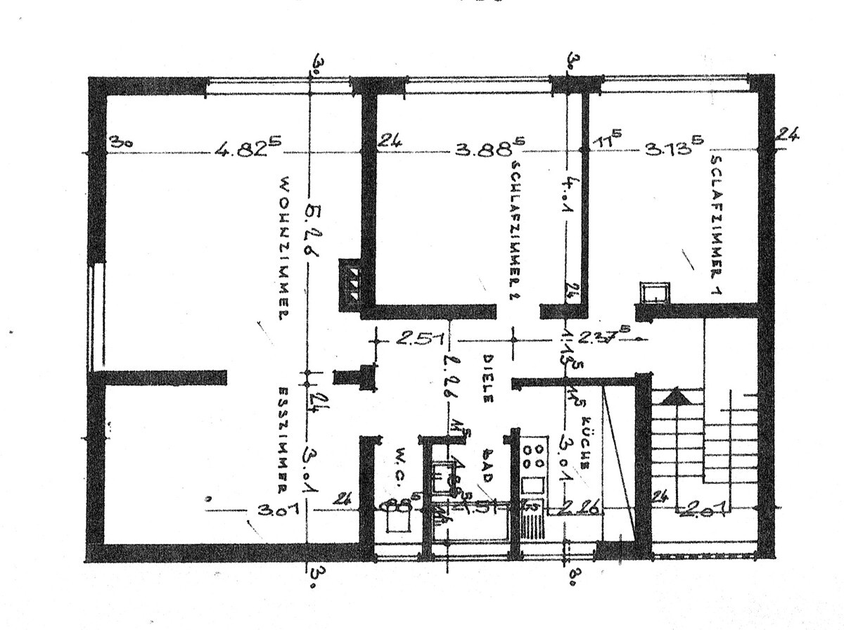 Grundriss Obergeschoss