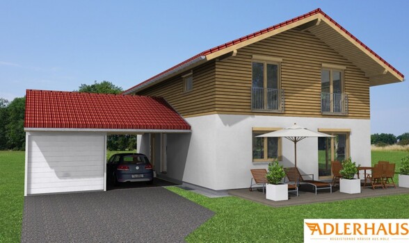 Hausansicht Süd-West