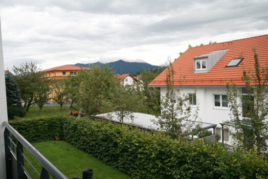 Bergblick von Balkon