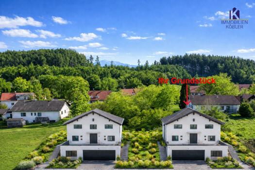 mögliche Bebauung eines Einfamilienhaus