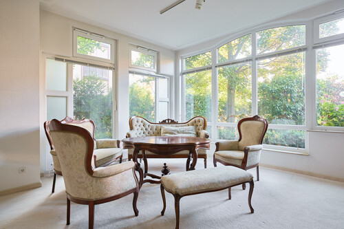 heller Wohn- und Essbereich