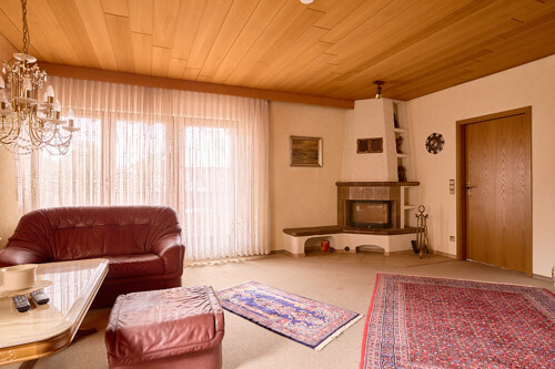 Blick in den Wohnbereich