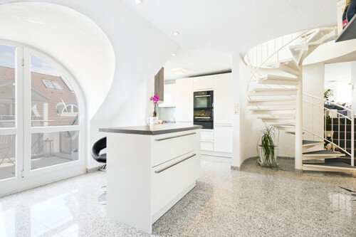 moderne, hochwertige Küche