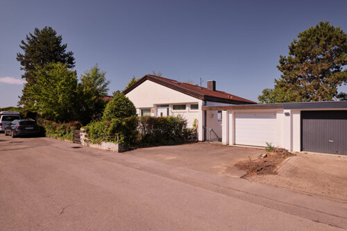 Blick zum Haus