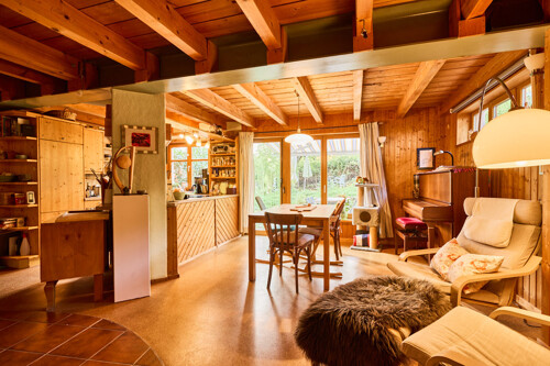 offene Küche mit Essbereich