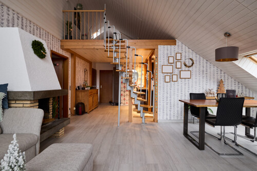 Blick in Richtung Galerie