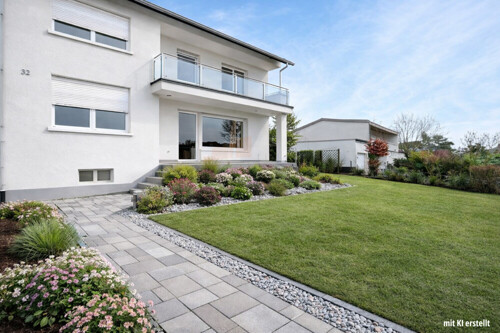 Visualisierung - nach Sanierung der Fassade als Beispiel