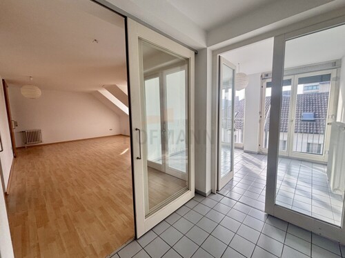 Blick in die Wohnung 