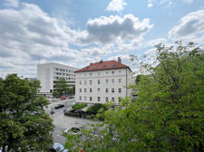 Aussicht vom Balkon