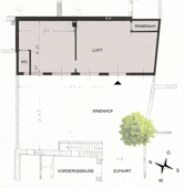 Grundriss Gewerbeloft 