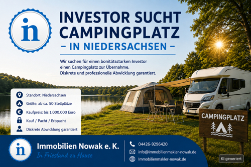 Campingplatz Niedersachsen KI-generiert