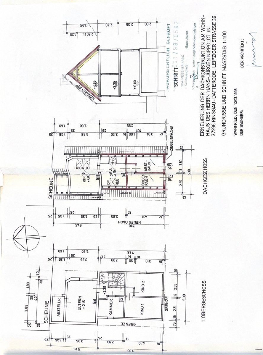 Grundrisse & Schnitte