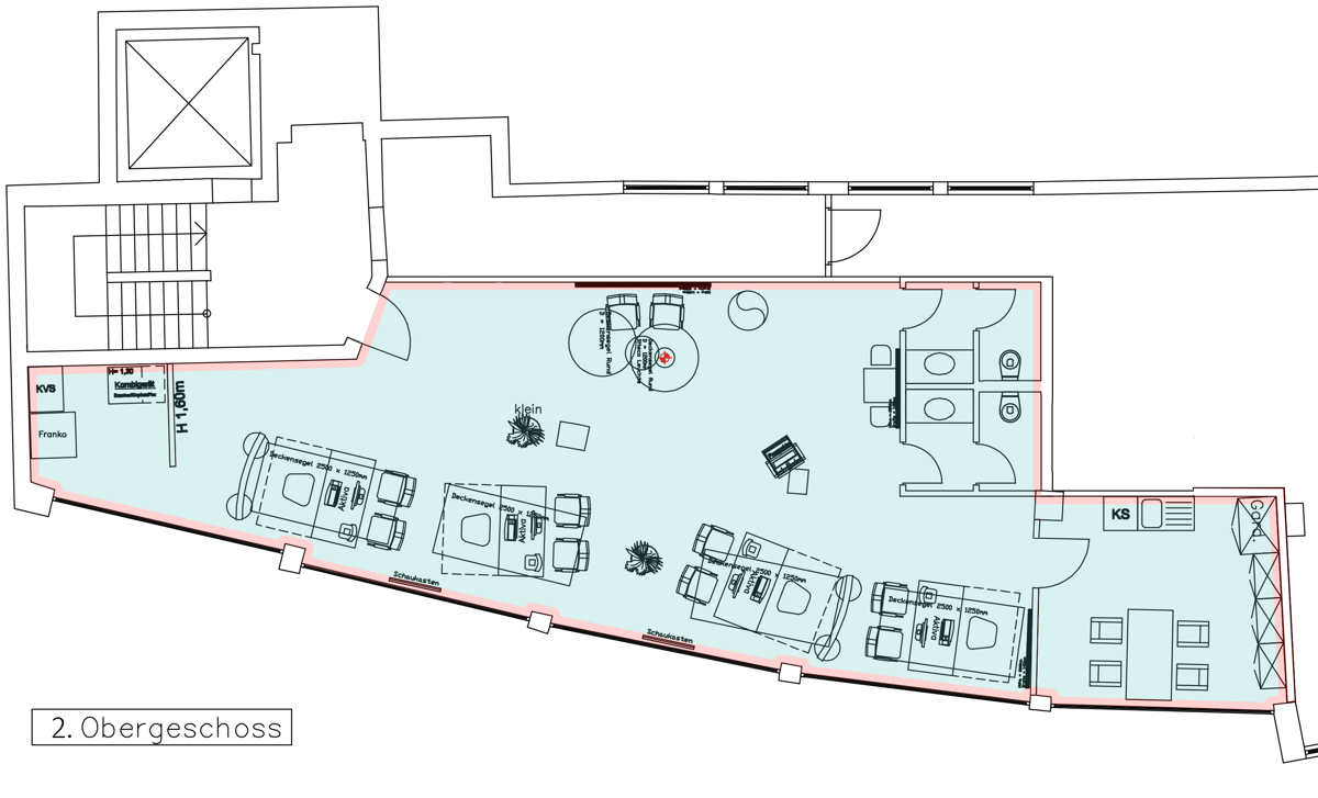 Forstgasse Grundriss mit Markierung