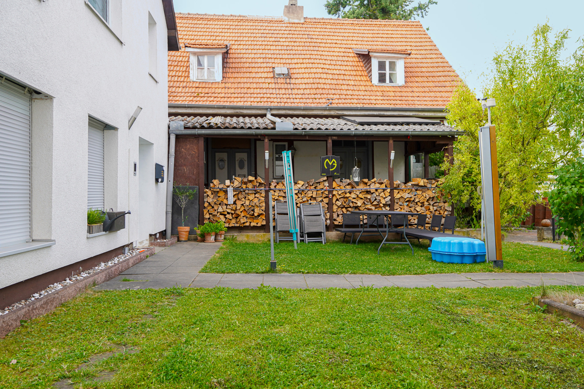 Garten kl. Einfamilienhaus