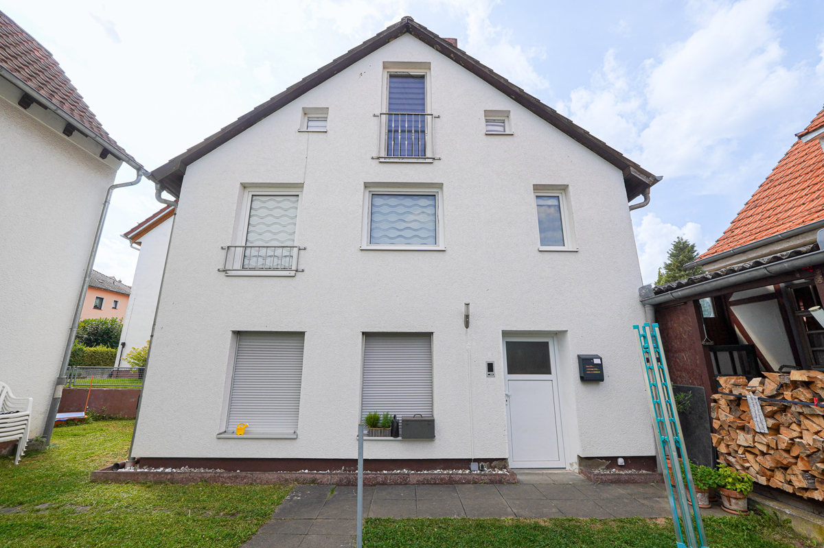 Voreransicht kl. Einfamilienhaus