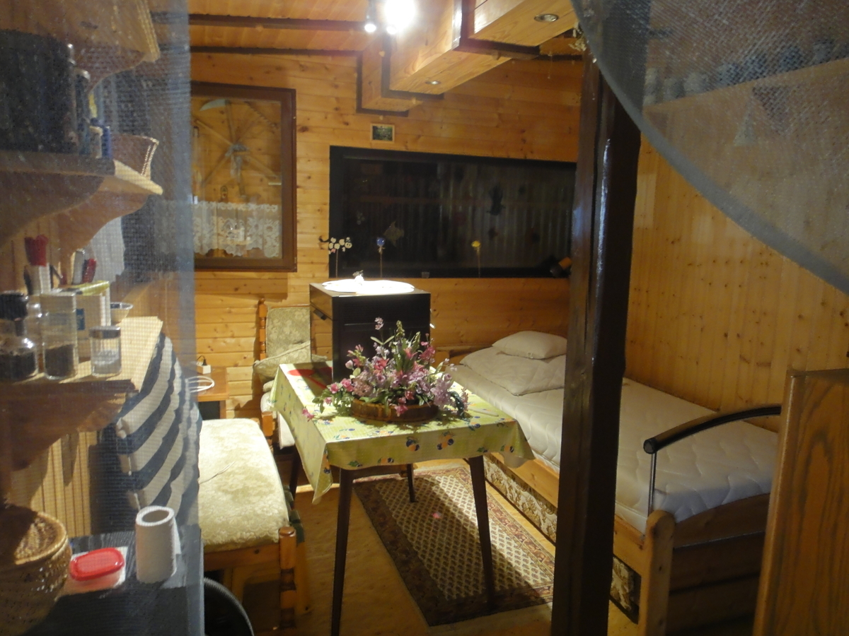 A Gartenhaus 2. Innenbereich Schlafraum