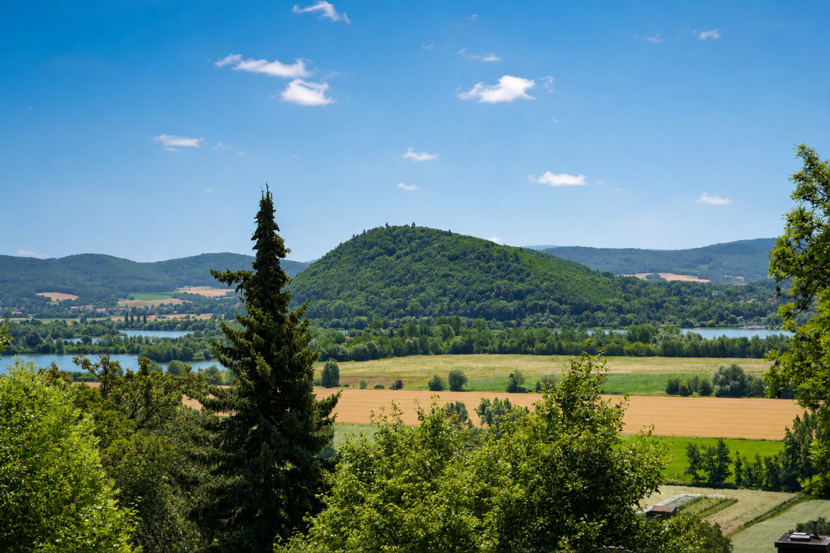 Unverbaubare Aussicht auf den Bismarckturm sowie den Werratalsee