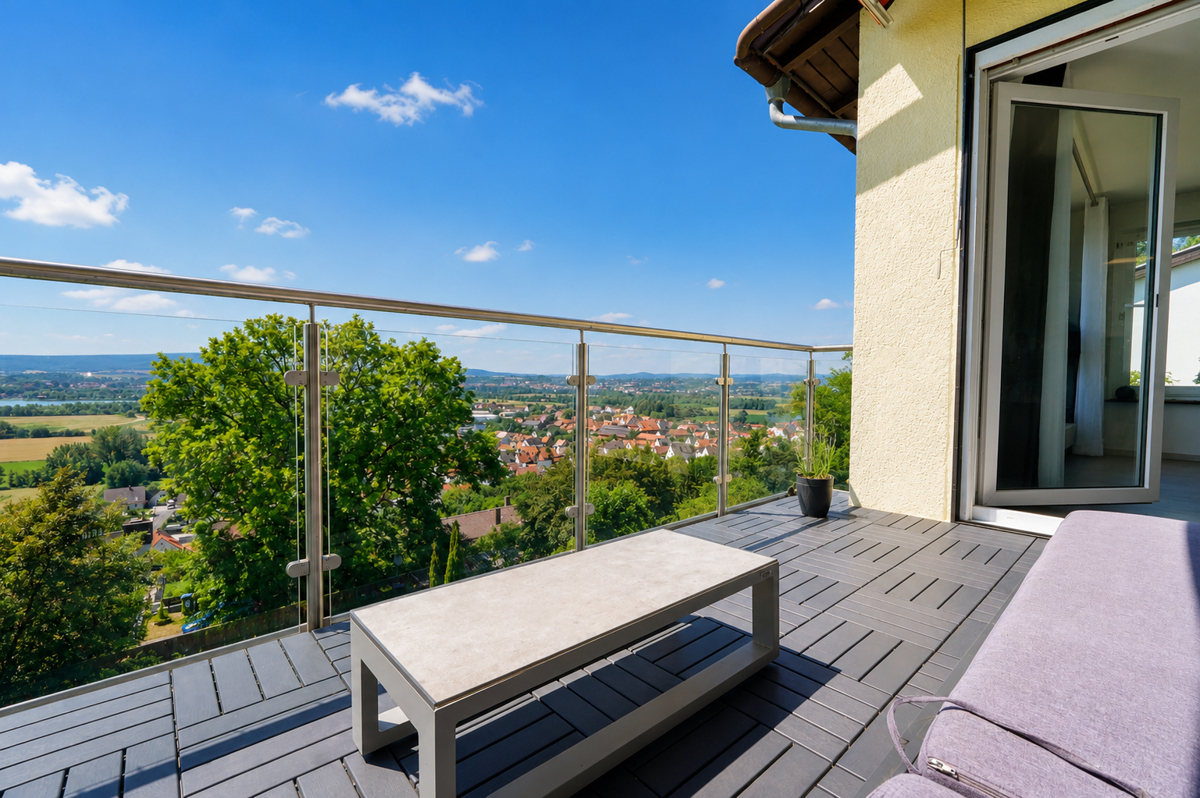 OG Balkon mit Aussicht
