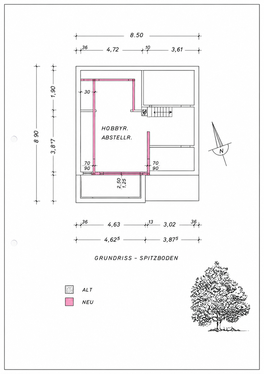 Grundriss DG ALT