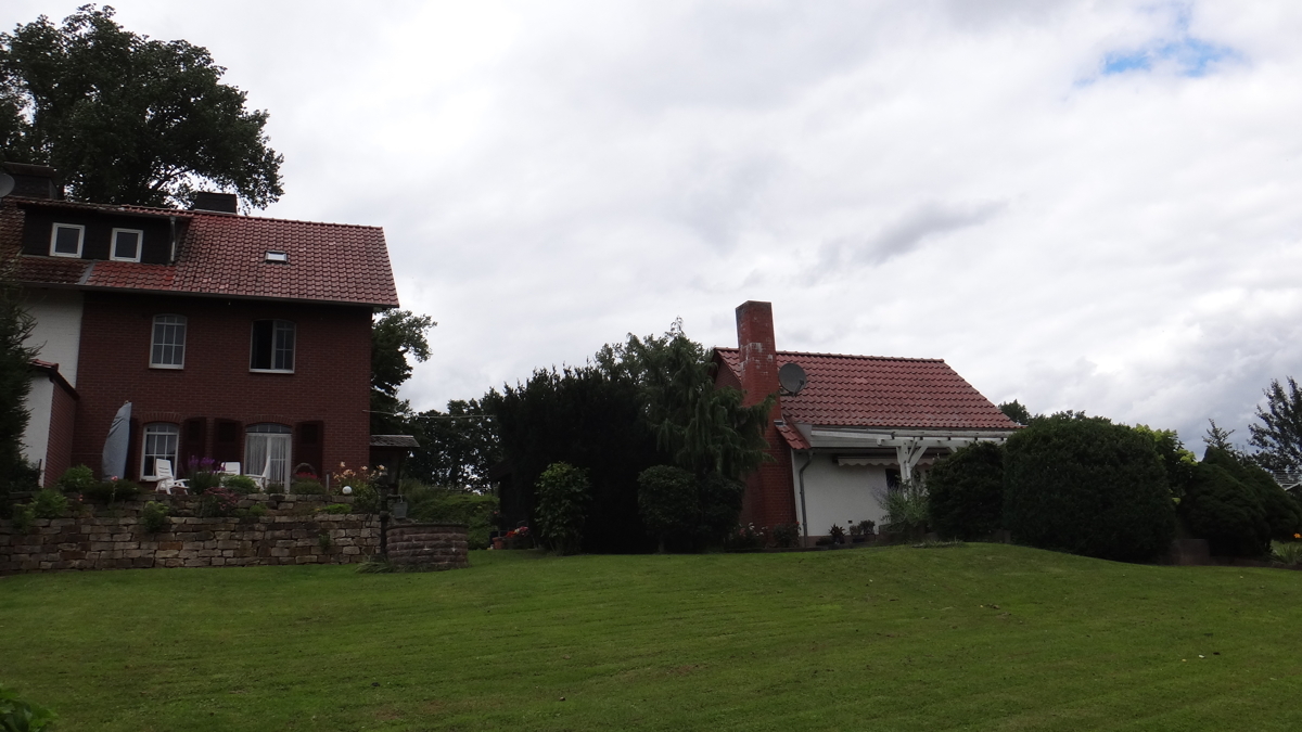 A Gesamtansicht vom Garten