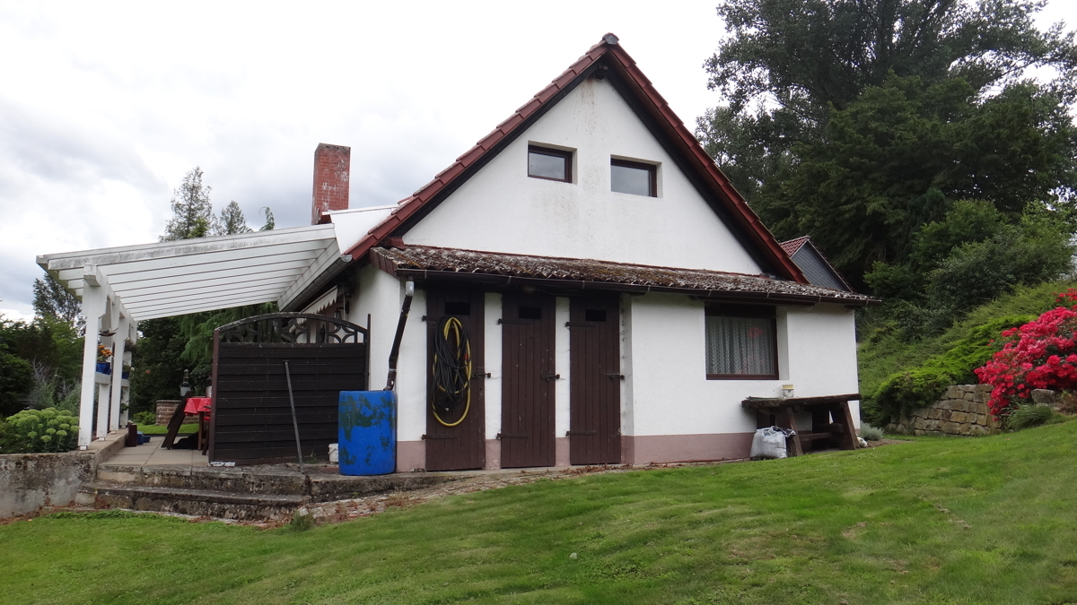 A Ostseite des Gästehauses