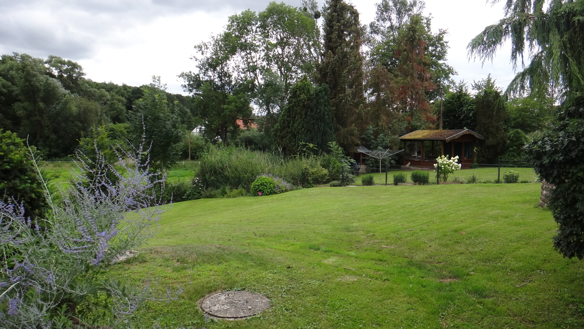 A Südseite des Gästehauses Rasen