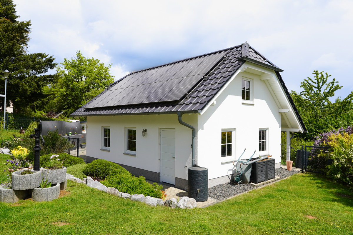 Garage Südwestansicht