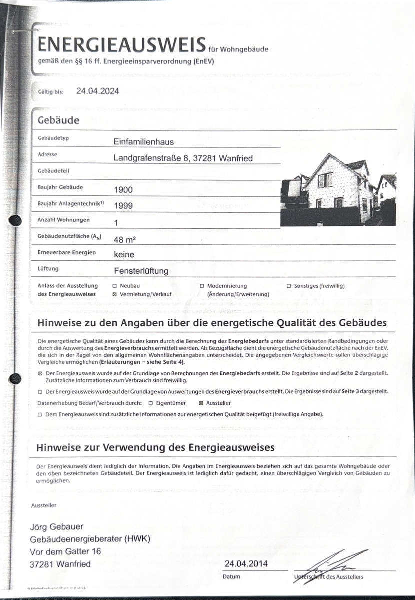 Energieausweis