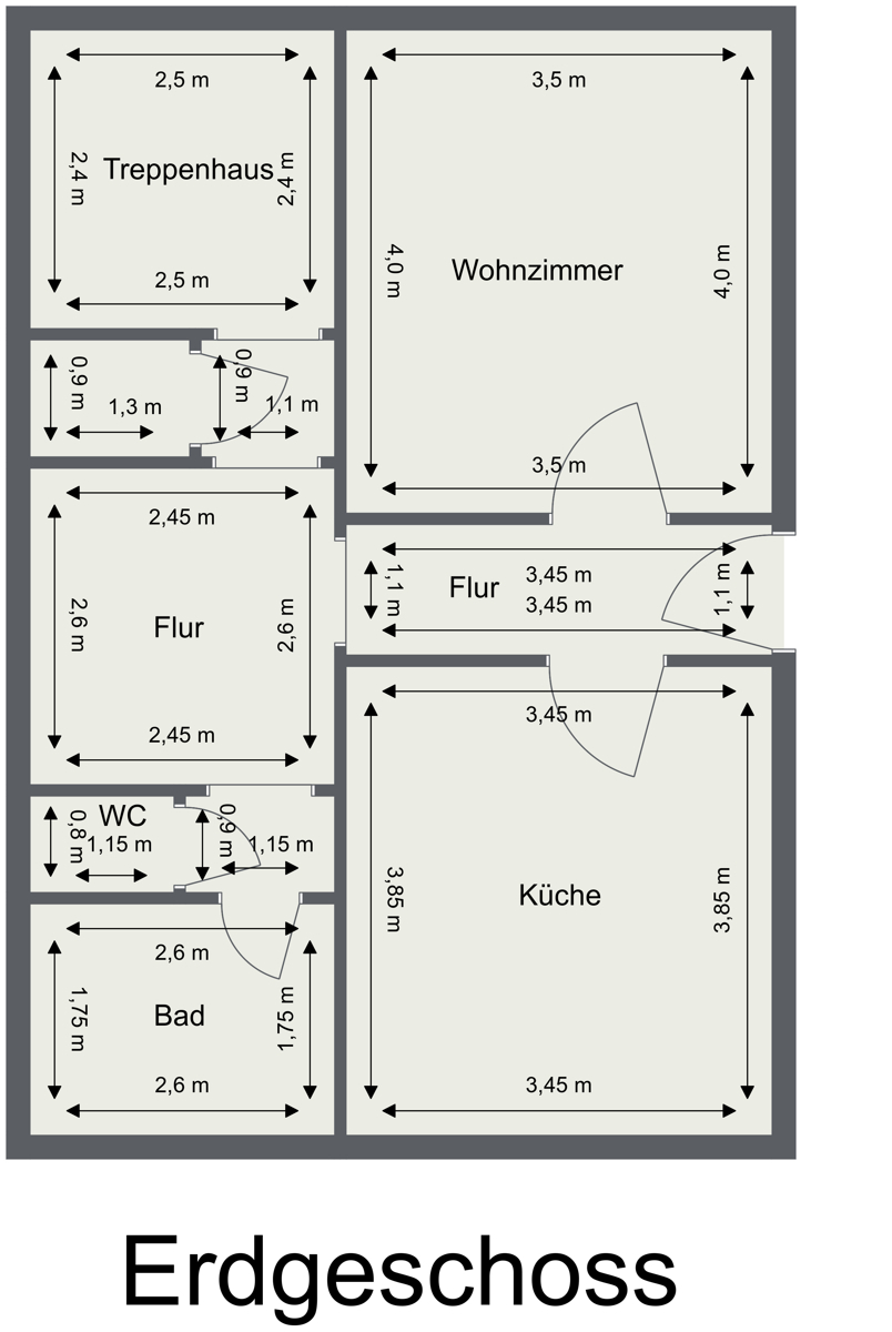 Grundriss - Erdgeschoss