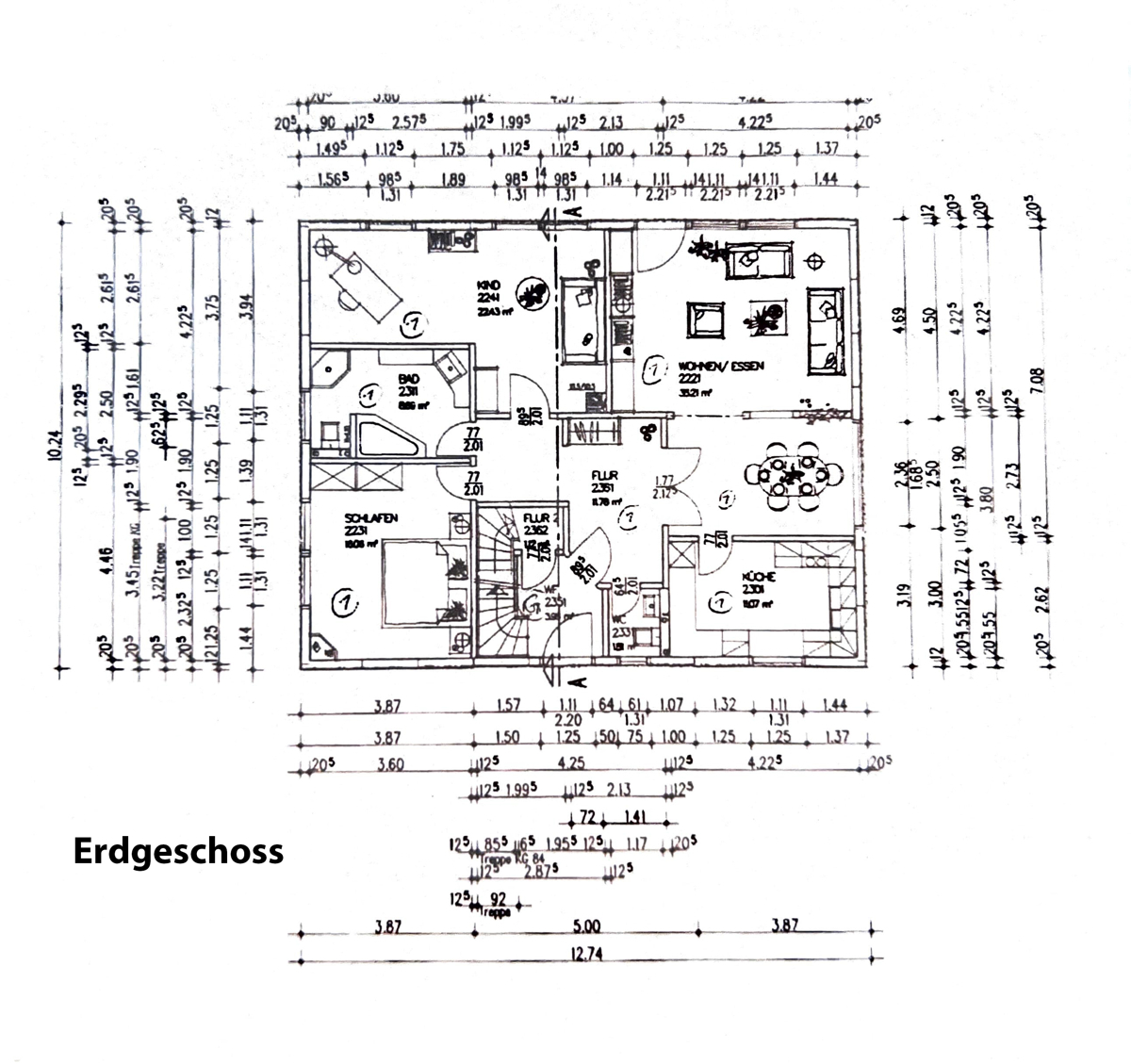 Grundriss Erdgeschoss