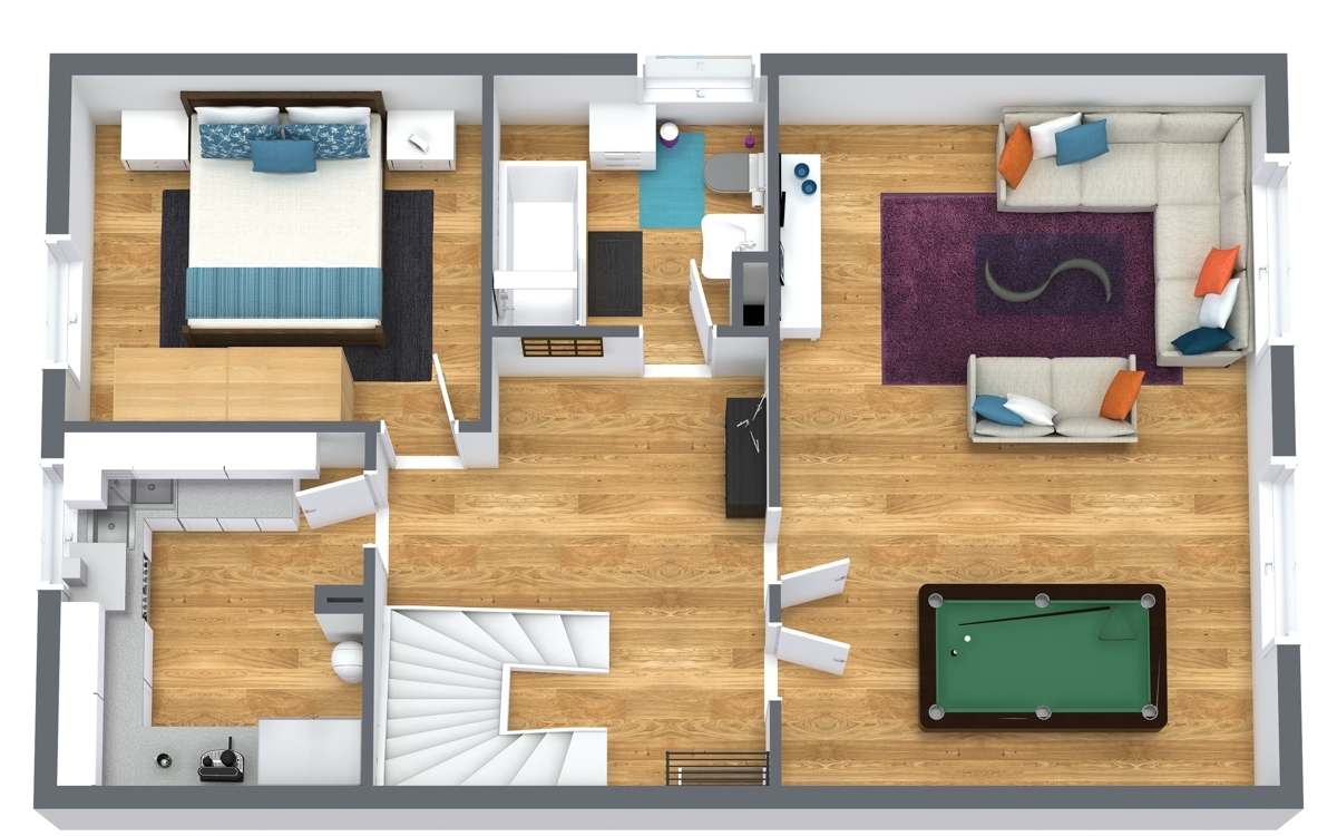 DG - 3D Floor Plan