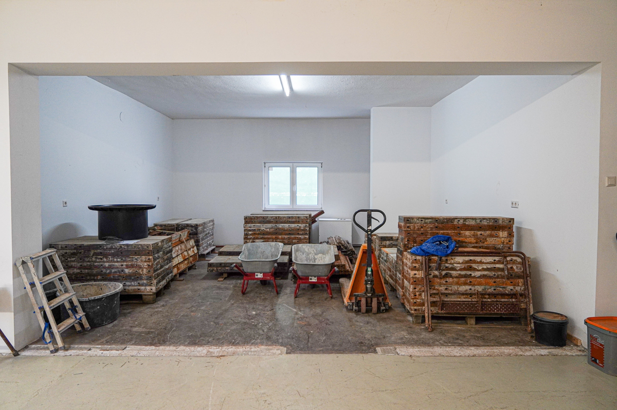 Lagerraum bzw. Werkstattraum 2 offen