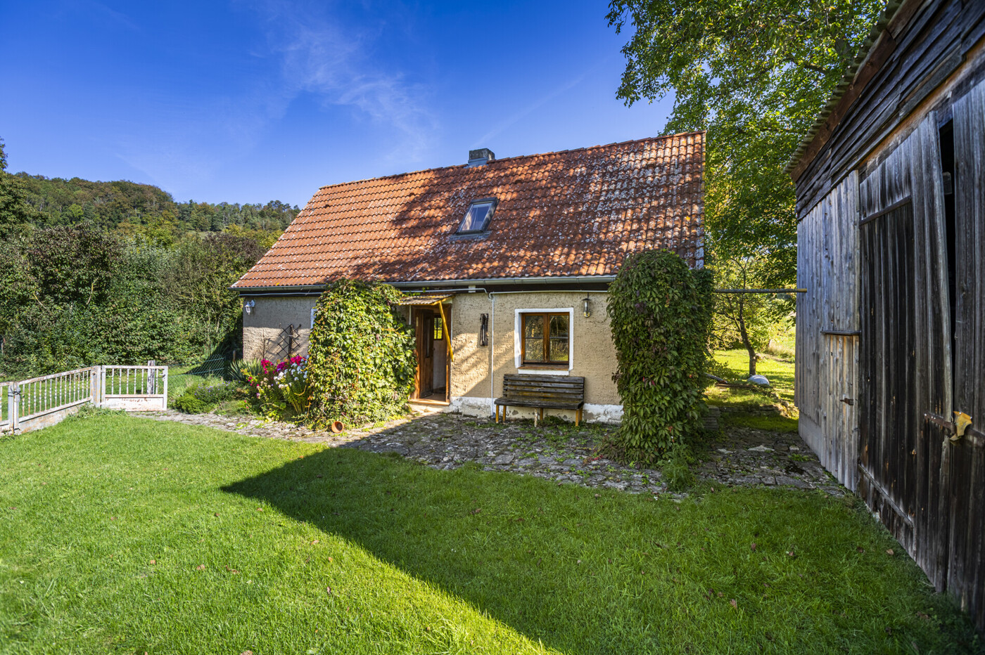 hintere Terrasse