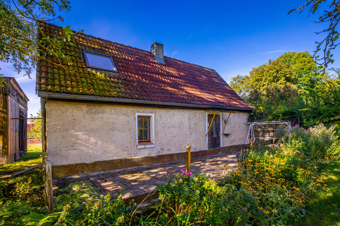 hintere Terrasse