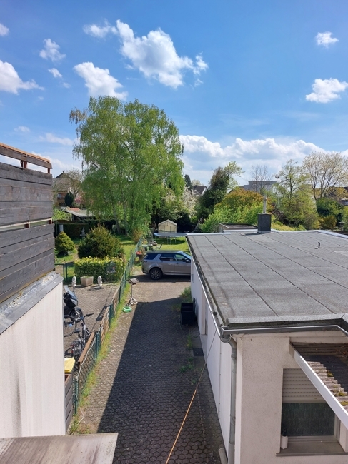 Ausblick auf Anbau