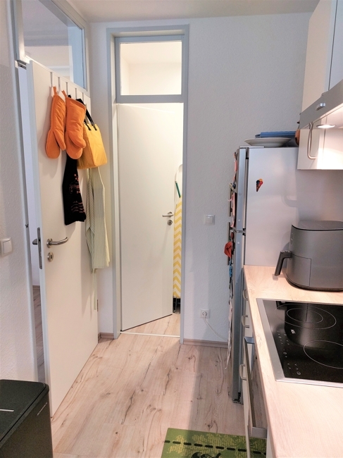 Küche Ansicht zur Kammer