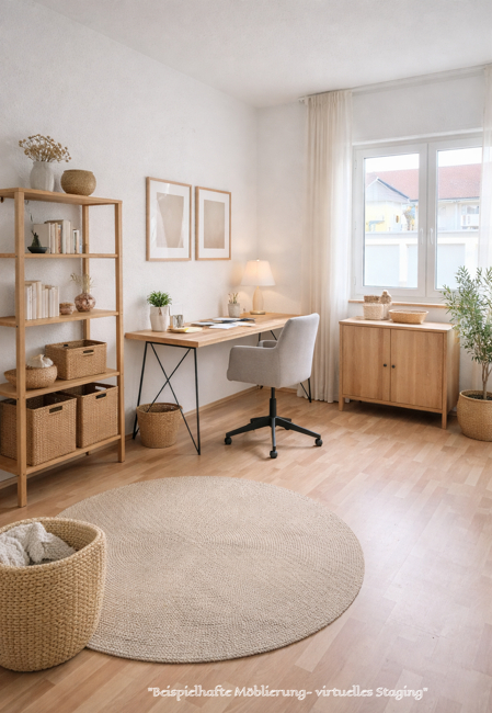 Büro virtuell bearbeitet