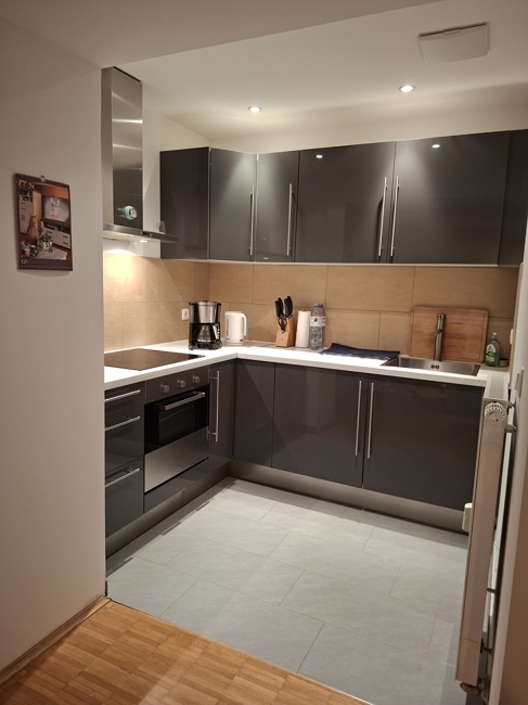 offene Küche mit EBK