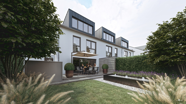 Gartenansicht RH